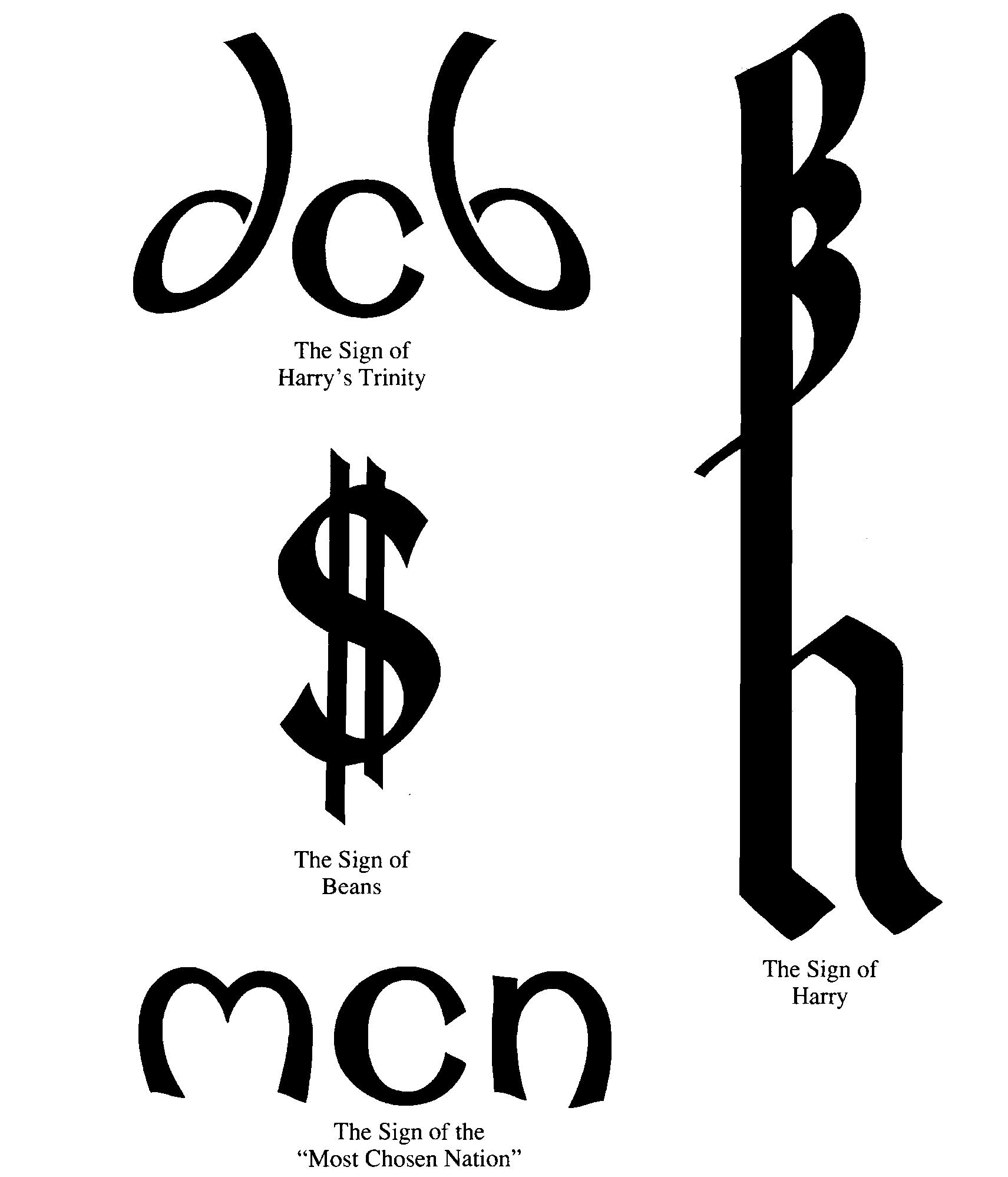 THE SYMBOLS OF THE WAY